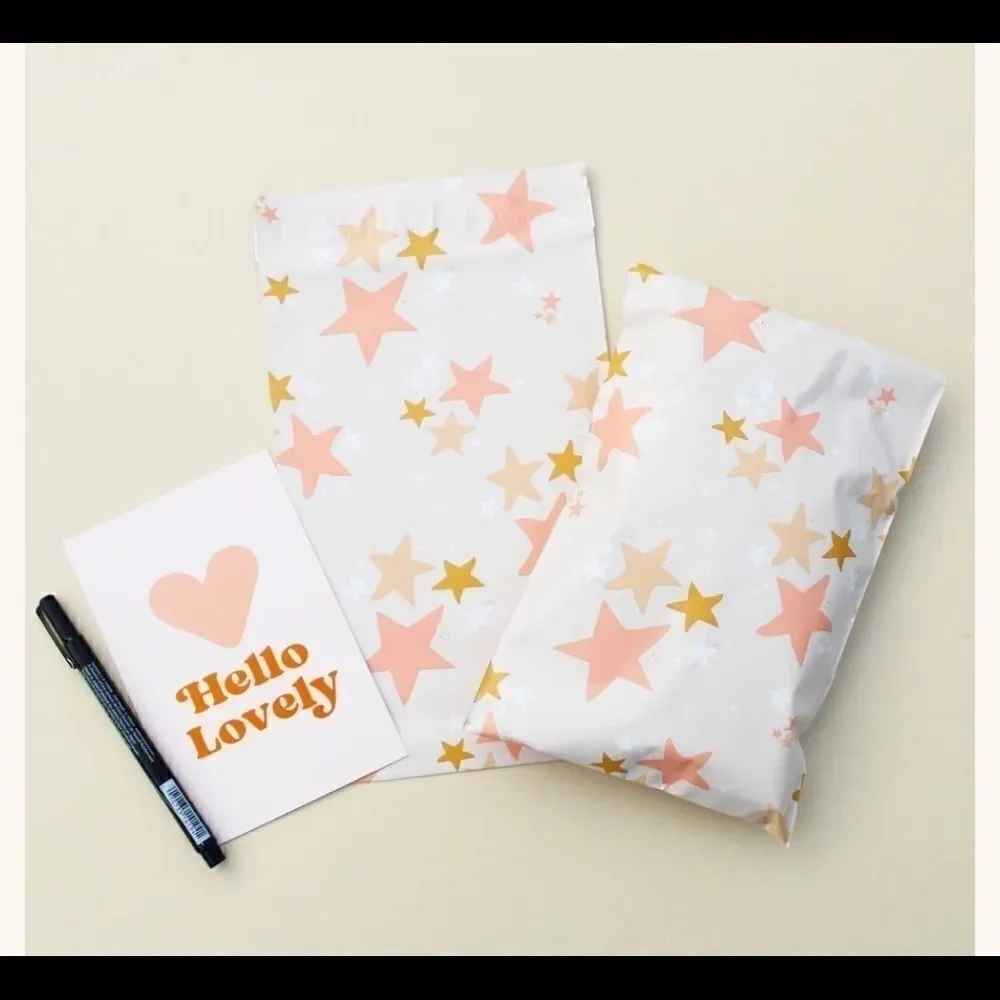 Poly Mailers MIX bOHO Fun 6x9 10x13 14x17 30pcs